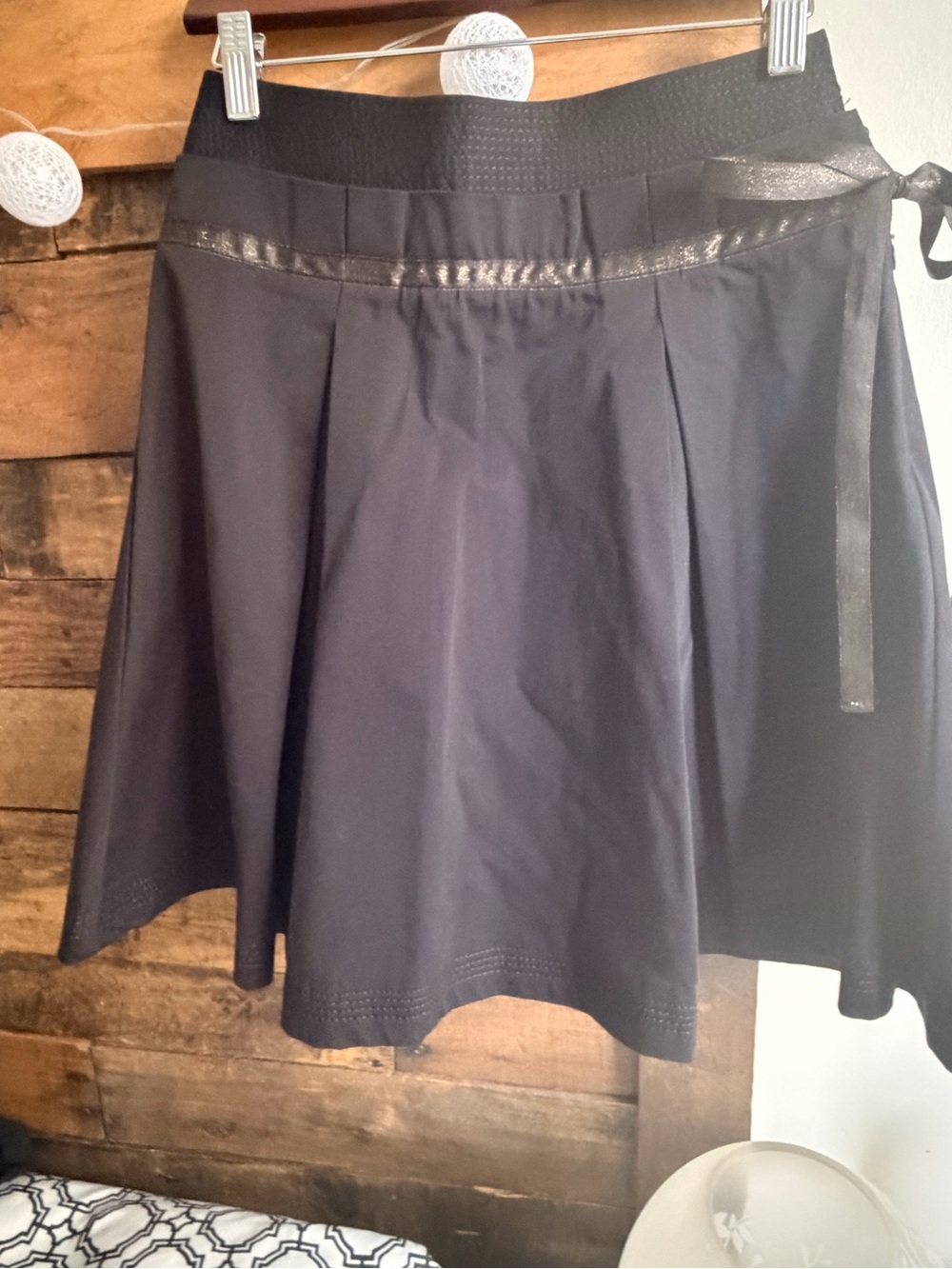 Sisley Black Midi Skirt